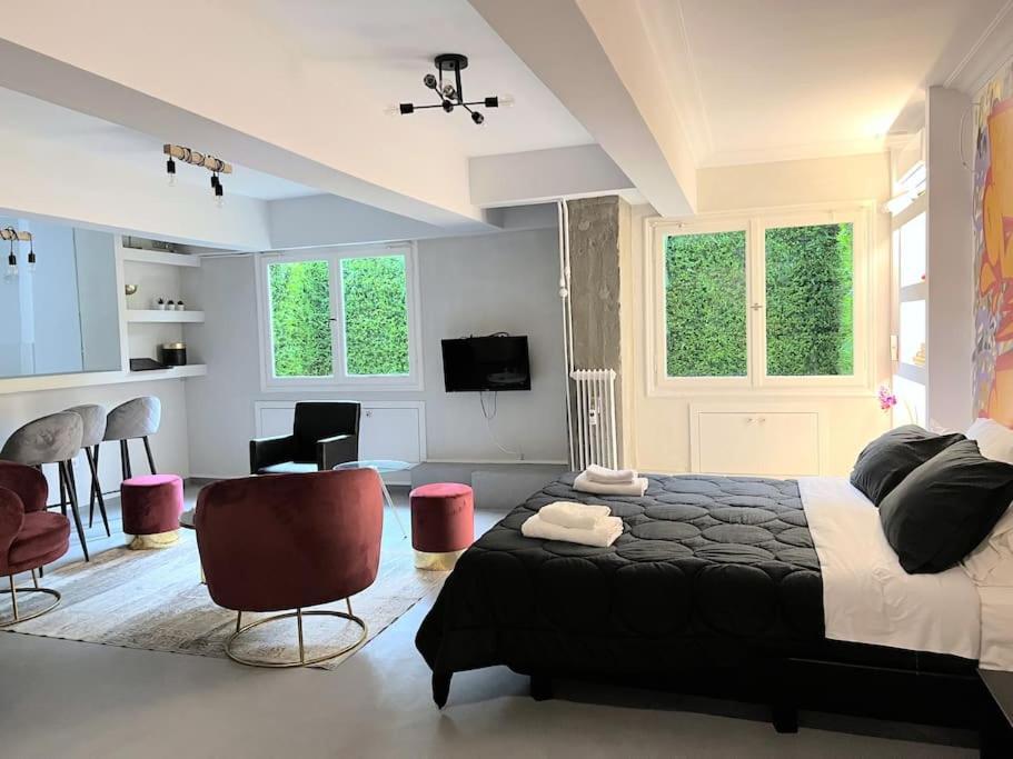 Brand New Modern Street-Style Studio /City Center Atenas Exterior foto