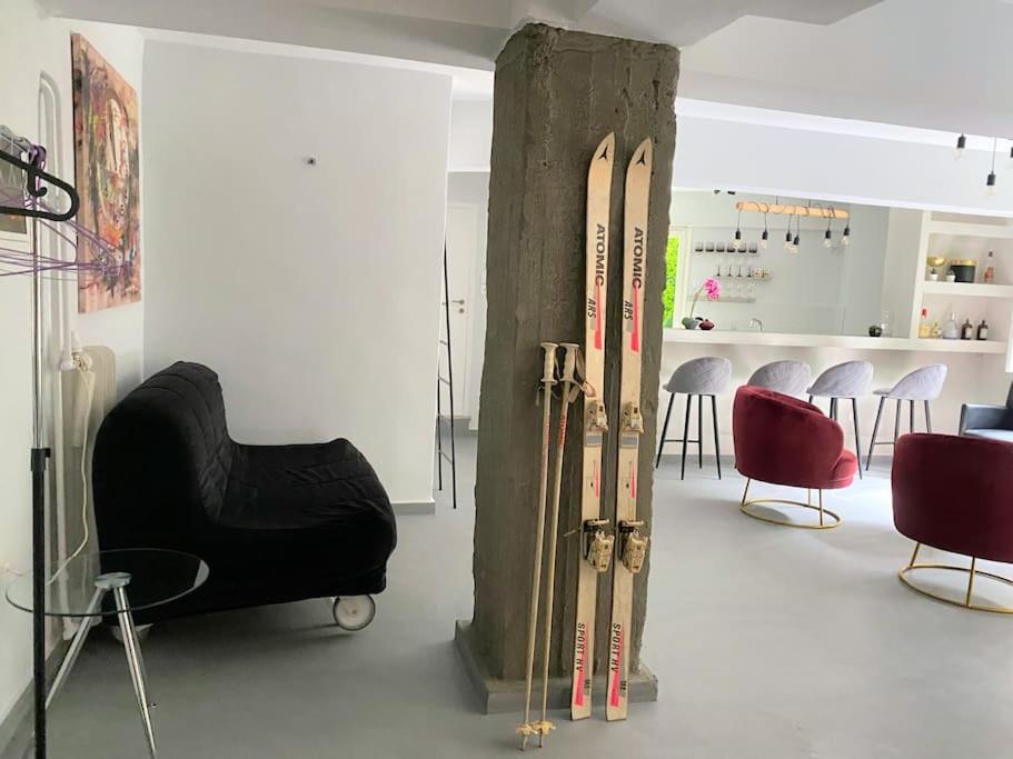 Brand New Modern Street-Style Studio /City Center Atenas Exterior foto